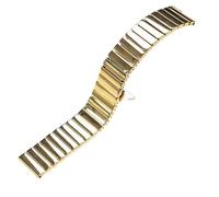 ROUHO Orologio Cinturino In Ceramica Regolabile Da 22 mm Con Chiusura Di Distribuzione-Oro