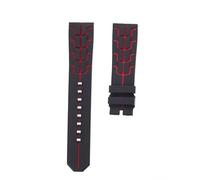 ROUHO Orologio Cinturino Sportivo da 22 mm Orologi Accessori Ricambio per Cinturino Impermeabile-Rosso