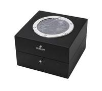 ROUHO Porta Orologio in Legno Massello Organizer Orologio Individuale con Supporto Imbottito Cuscino Rimovibile Superficie Testurizzata per Hublot Big Bang Soul