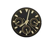 ROUHO Quadrante Cronografo Racing 29.5mm, una Faccia Personalizzata Luminosa Pezzi Modifica per Seiko VK63 Movement-A7
