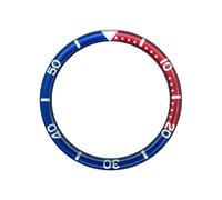 ROUHO Quadrante Dell'Orologio In Resina Inserto Per Lunetta Parti Dell'Orologio Lunetta Per Orologio In Metallo Nh35 Nh36 Lunetta Per Movimento Per Sei-Ko Sk007 Skx011 Rolex Sub - #6-39Mm