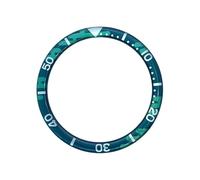 ROUHO Quadrante Dell'Orologio In Resina Inserto Per Lunetta Parti Dell'Orologio Lunetta Per Orologio In Metallo Nh35 Nh36 Lunetta Per Movimento Per Sei-Ko Sk007 Skx011 Rolex Sub - #2-38Mm