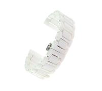ROUHO Regolabile Ceramica Orologio Cinturino Universale Orologio Cinturino Distribuzione Orologio Fibbia Bracciali-#1 22mm