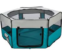 Roulante ø 130 × 55 cm turchese/grigio chiaro