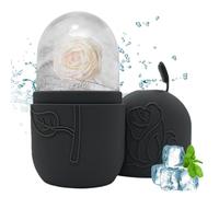 Rouleau De Glace Pour Le Visage - Face Ice Roller Silicone | Appareil De Massage Facial Froid Apaisant, Relaxation Musculaire, Tonification Peau Pour Maison, Voyage, Beauté Quotidienne