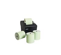 Rouleaux de papier thermique 80 x 80 x 80 mm vert (20 rouleaux)