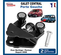 Roulette Cerniera Porta Scorrevole Sinistra Medio Pinze per Berlingo Fatto