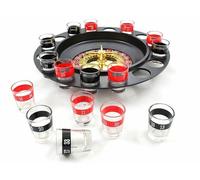Roulette con 16 Bicchierini da Alcool Gioco da Tavolo Intrattenimento Società