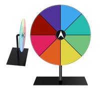 roulette Da Tavolo Per Carnevale - Cancellazione A Secco Per Prezzo Con Supporto | Fête De La Roue De Fortune Cancellato, Colorato Consiglio Di Lucky Prize Per Le Mostre Dei Carnevali D
