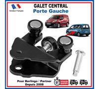 Roulette Cerniera Porta Scorrevole Sinistra Medio Pinze per Berlingo Fatto