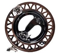 roulette per aquiloni, Avvolgitore for aquiloni, impugnatura a rotella con a mulinello, connettori for cuscinetti, for di grandi dimensioni una sola linea(Brown)