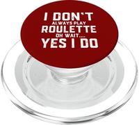 Roulette Player Funny Gear For People Who Play Roulette Game PopSockets PopGrip per MagSafe
