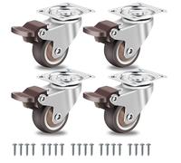 Roulettes Per Mobili Piccole 50Mm Girevoli A 360 Gradi Robuste