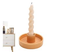 Round Candlesticks Holder Ceramic Candle Holder Candlelight Stand