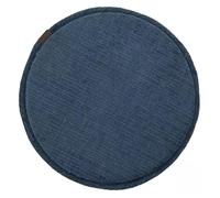 Round Chair Cushion Round Stool Cushion Round Seat Cushion Round Chair Pad With Ties, 28CM/30CM/33CM/35CM/40CM/45CM(Dark Blue,30 * 30cm)