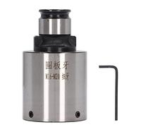 Round Die Chuck GT24 M16 M20 | 30mm Outer Diameter for Male Threading | Carbon Steel Collet with Hex Wrench | Fits Tapping Machines/Drilling Machines/Milling Machines (Fine Thread)