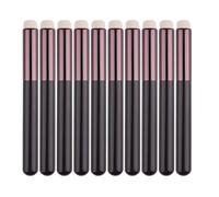 Round-End Makeup Blending Applicator | Lip Brush Applicator Lip Brush For Women And Girls | Brush For Lip Liner | Set Of 10 Lip Makeup Brush - Multi-purpose Lip Balm Applicator