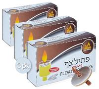 Round Floating WICKS - ca. 50 pz., COLOR, 3-confezione