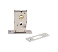 Round Flush Pull Handle with Double-Sided Lock(Square Tongue Bolt) | Functional pull and , secure daily operation, smooth door control, practical hardware solution