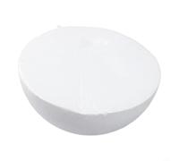 Round Foam Ball 18cm Solid White for Modeling(18cm) | Smooth white per surface, easy to or dye, ideal for model making, 20cm diameter, lightweight design
