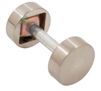 Round Handleset Hole Cover 1 Inch Diameter Fits Doors 1-3/8"""" to 2-1