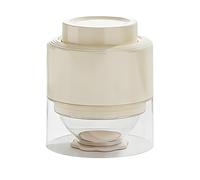 Round Ice Sphere Maker - Large Puck Press Design, Food Grade PP, Kitchen Bartending Drink Gadget | Slow Melting Cocktail Ball Mold, Whiskey Chiller For Home Apartment Pub Cafe