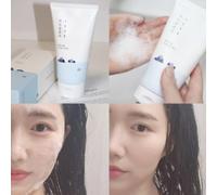 ROUND LAB 1025 Dokdo Cleanser 150 ml detergente profondo schiuma idratante NUOVO