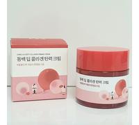 ROUND LAB Camellia Deep Collagen Firming Cream 50 ml crema coreana per la cur...