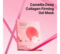 Round Lab Camellia Deep Collagen Firming Gel Mask, Korean Cosmetics, Kbeauty
