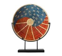 Round Metal Display Stand | 12 Inch Tabletop Easel Art Holder Decor
