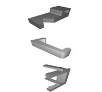 Round Object Holder for Python Utility Hand Prosthetic Attachment