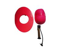 (Round, Pink) Pogo Bouncing Ball with Handle and Ball Pumps Jump Toy Pogo Maximum Load-Bearing 220lb Suitable for Children Adult