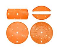 Round Plant Drainage Insert, Lightweight Reusable Fillers with Container Support, Gardening Base with Flower Pot Function, Household Accessories for Indoor Outdoor Urban Balcony Patio Porch Lifestyle