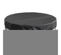 Round Pool Cover, Dustproof Sunproof Protection, Trampoline Style Guard, Lightweight Pool Covers for Outdoor, Balcony, Beach, Deck, Garden, Park, Adult, Children, Black Colored