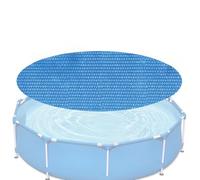 Round Pool Cover, PE Round Swimming Pool Cover Protector, Tear Resistant Hot Tub Protective Lid For Yard, Outdoor, And Backyard, Waterproof And Dustproof Design Enhances Usability, 220g/370g/550g