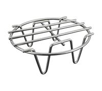 Round Roasting Rack, Stainless Steel Cooling Grid, Non-Stick Barbecue Steamer Rack, Versatile Design, Cooking Support Tray for Pots, Kitchen Oven, Household Baking Grill Use