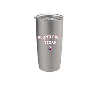 Round Rock (Texas) Bicchiere termico in acciaio inox doppia parete