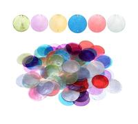Round Shell Beads - DIY Craft Charms Sea Shell Connectors Set, Coin Bead Pieces Design, Jewelry Making Supplies Kit, Art Craft Materials Use, Women Students Adults Beginners Hobby Wedding Party Studio