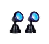 Round Spot Light Blue Set Of 2 B/O (4.5V)