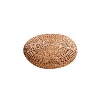 Round Tatami Floor Pillow Woven Seat Cushion for Home