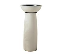 Round Vanity Vessel Sink, Floor Standing Frosted Ceramic Sink Outdoor Wash Basin, Easy to Clean (Color : A) (A One Size)
