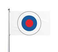 Roundel of Slovenia 3x5ft Patio Garden Flag Decorazione per interni Bandiera stampata su un lato