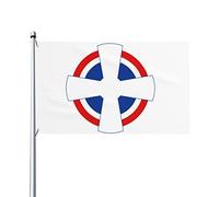 Roundel of the Royal Yugoslav Air Force 3x5ft Patio Garden Flag Decorazione per interni Bandiera stampata su un lato