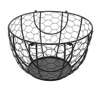 Roundsky Cesto di uova di cestino di frutta collezione creativa gallina ornamenti decorazione accessori B
