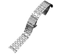 ROUREOX 21MM Uomini 316L Cinturino Orologio Acciaio Inossidabile, Solido Metallo Arco Interfaccia, Sostituzione Braccialetto Orologio per Tissot T-Classic Dürer T099407A/T099207A-Argento 21MM
