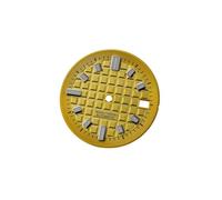 ROUREOX 30mm Quadrante Orologio Texture Griglia Waffle Verde Luminoso Movimento Automatico NH35 NH36 Ricambi per Audemars Piguet Royal Oak - 3 42MM