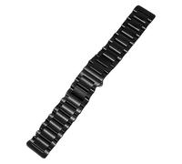 ROUREOX 316L Acciaio Inossidabile Cinturino Orologio, Metallico Braccialetto Sostituzione per Casio Edifice EFR-303L/EQB-501/EFS-S500/EFS-530-Nero Opaco 21MM