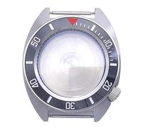 ROUREOX 40MM Acciaio Inossidabile Zaffiro Cassa Orologio, Movimento NH35/NH36/4R Cassa Sostituzione, Quadrante 28.5MM Accessori Orologio Modificato per Seiko PROSPEX Turtle Diver's-10