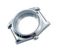 ROUREOX Cassa Orologio 36 mm Lunetta Liscia Vetro Zaffiro PVD Oro Nero Compatibile Con Movimenti PT5000 ST2130 SW200 per Rolex Explorer/Datejust - A2