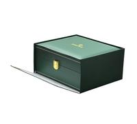 ROUREOX Contenitore Orologi Legno Massello - Scatola Espositore con Cuscini Morbidi e Custodia Elegante per Rolex Cosmograph Daytona